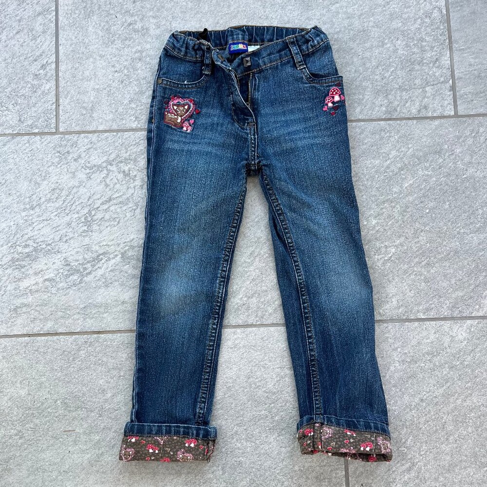 Lupilu Forest Girls Jeans, size 116 (6 years)